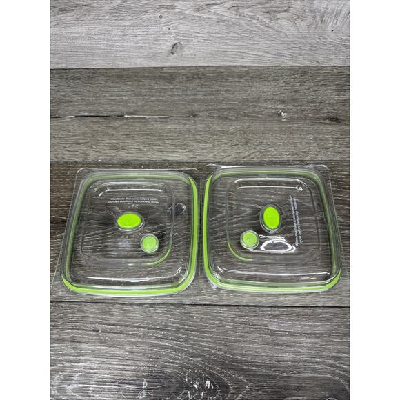 FoodSaver Vacuum Sealer Fresh Preserver Replacement Lid Only ~set Of 2 - Picture 2 of 6
